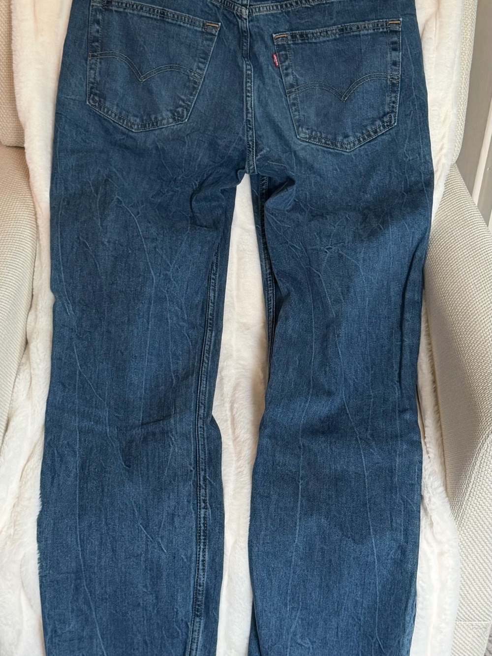 Levi's 514 Indigo Straight Leg Jeans 34x32